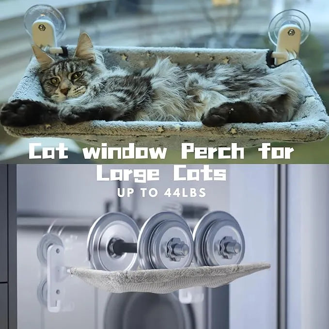 Cordless Cat Window Perch