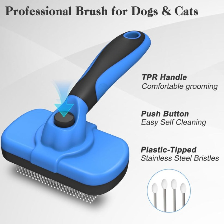 Self-Cleaning Slicker Pet Brush