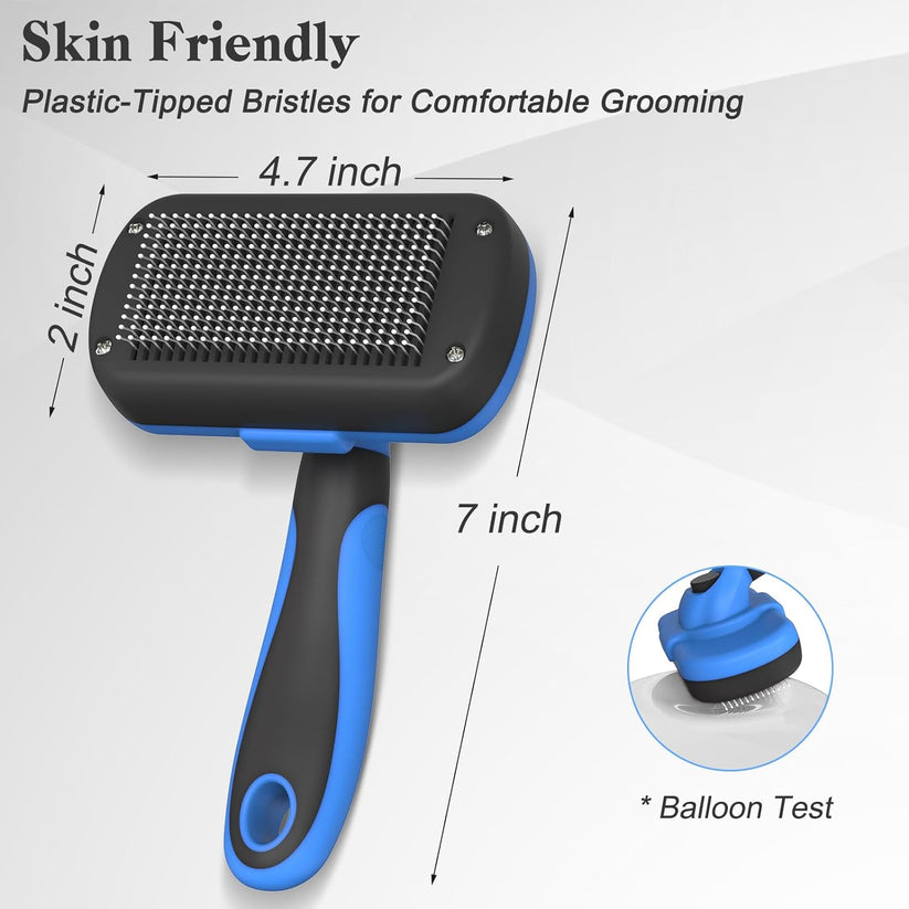 Self-Cleaning Slicker Pet Brush